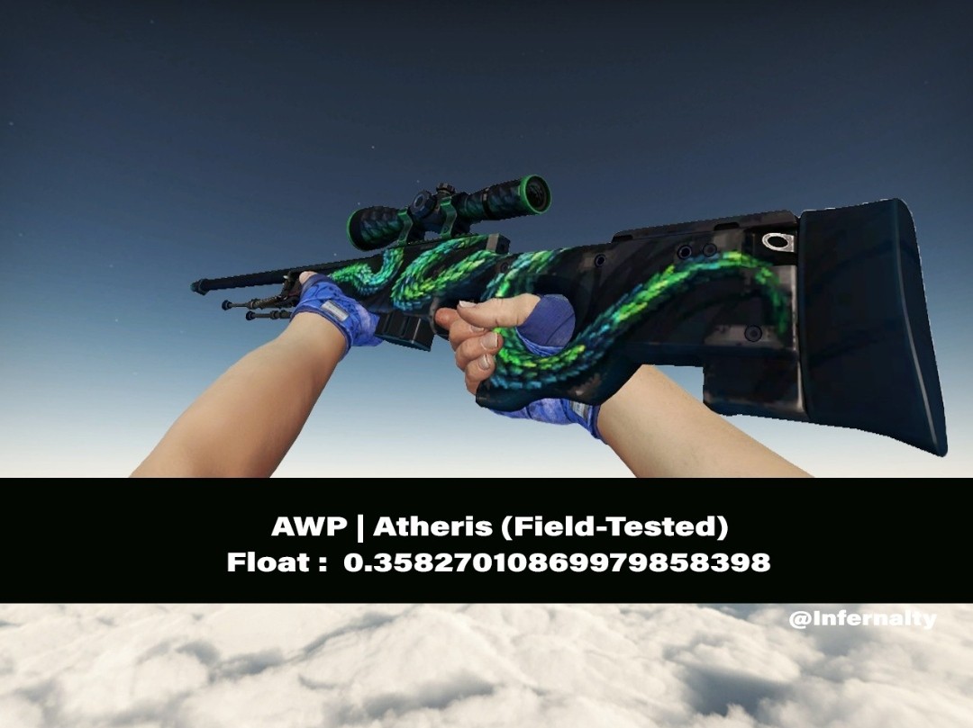 AWP  Atheris FN, Video Gaming, Gaming Accessories, In-Game Products on  Carousell