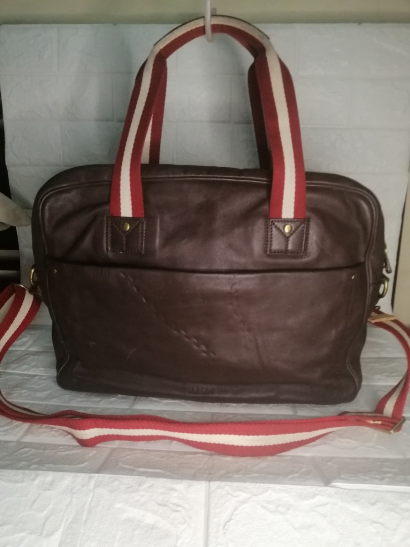 Bally Document/Laptop Bag, Luxury, Bags & Wallets on Carousell