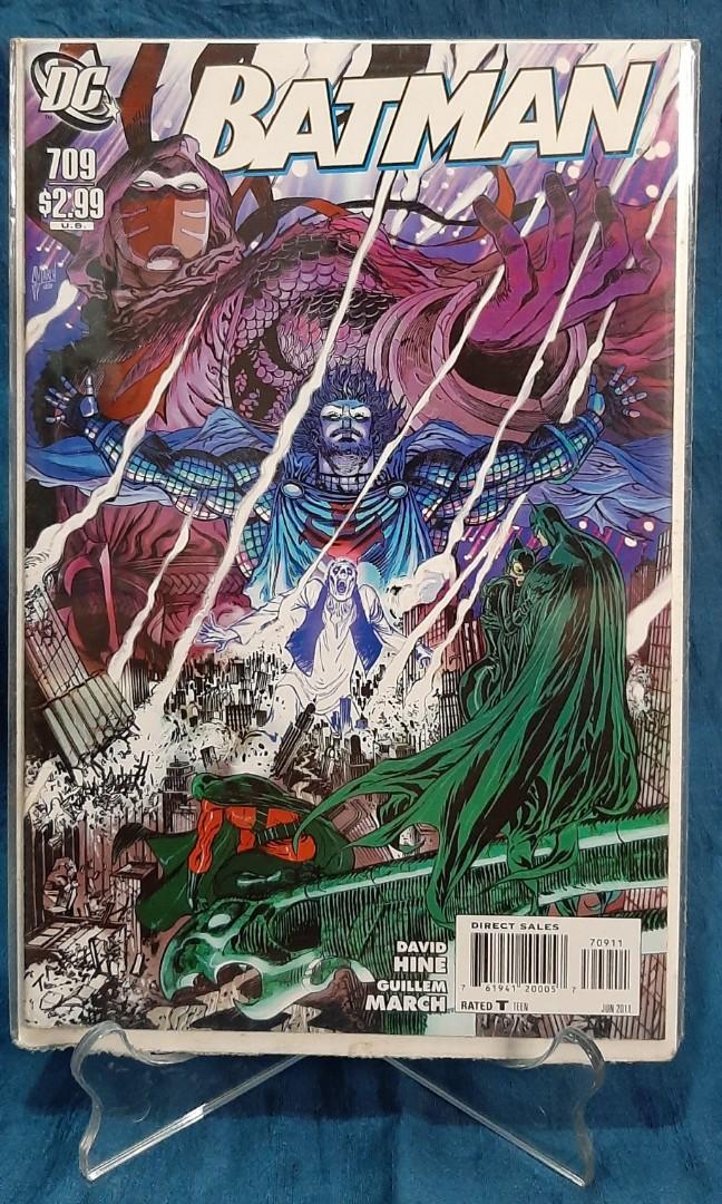 BATMAN COMICS 707 708 709 710 711 712 (Category: Comics & Manga) located in Caloocan City. Submitted by manreys_corner (Listing ID 1120231528, Image 3). Description: new old stock never opened as is / what you see is what you get 711 712 good condition - 120 each 710 seems to be seperating from cover - 90 707 708 709 got some minor damage from the bottom part. -100 each with minor issue (see photos) thank you! ======≈============== MOP GCASH COUR