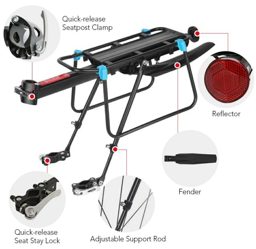 cycle back standing rod