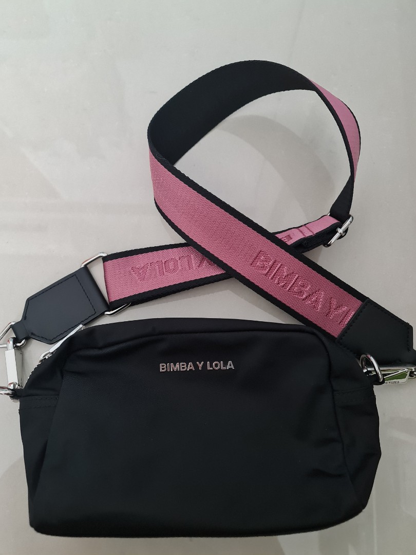 Bimba Y Lola Nylon Crossbody Bag, Women's Fashion, Bags & Wallets
