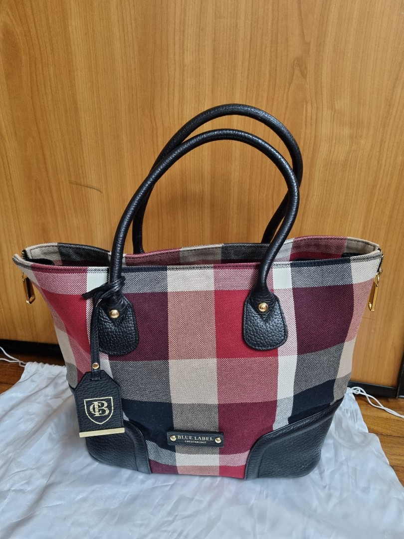 Blue Label Crestbridge Tote Bag Women s Fashion Bags Wallets Tote Bags on Carousell