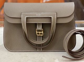 Hermes halzan 25 etoupe clearance