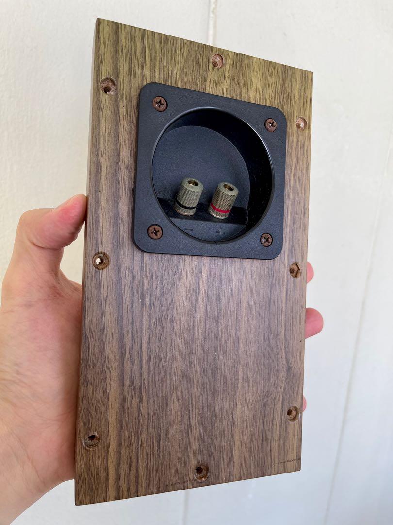 Bookshelf speaker / speaker box for 4” drivers (fullrange, 3/4