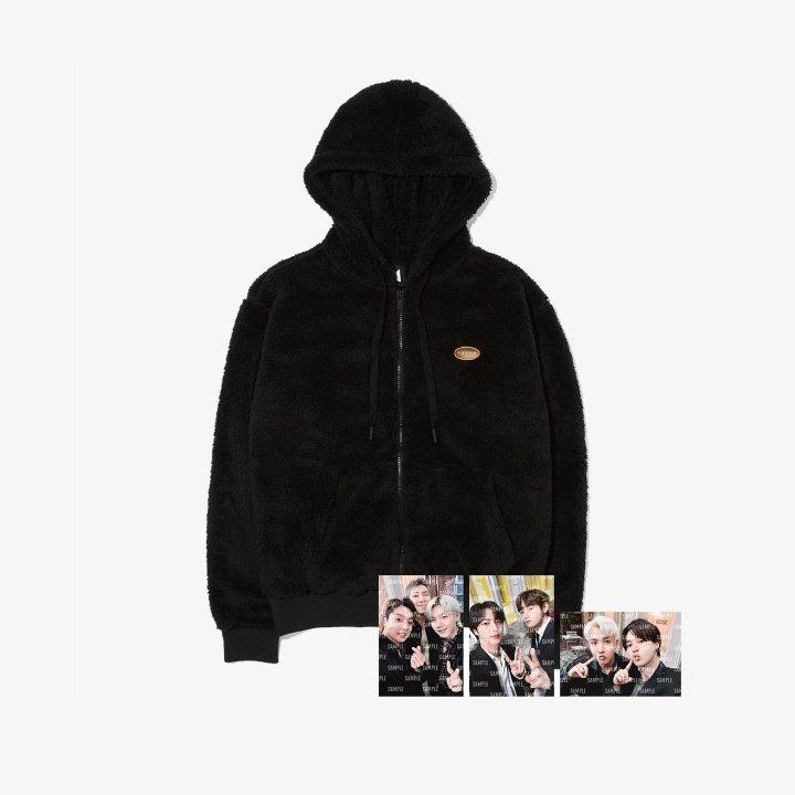 防弾少年団(BTS) - BTS PTD フリースジップアップフーディ XL BTS PTD フリースジップアップフーディ XL
