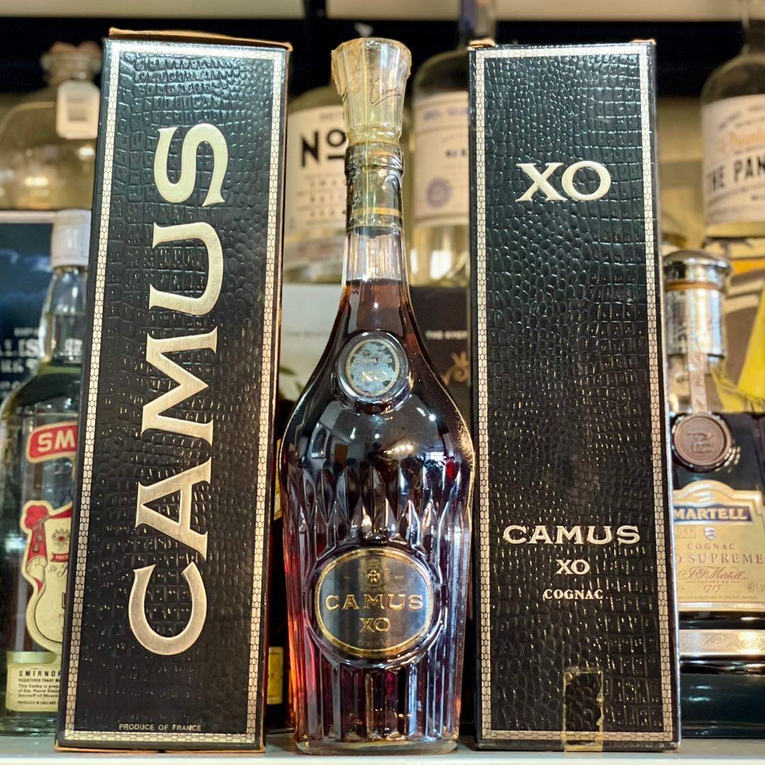Camus XO long neck edition 1980s vintage 0.7L blend cognac 700ml, Food