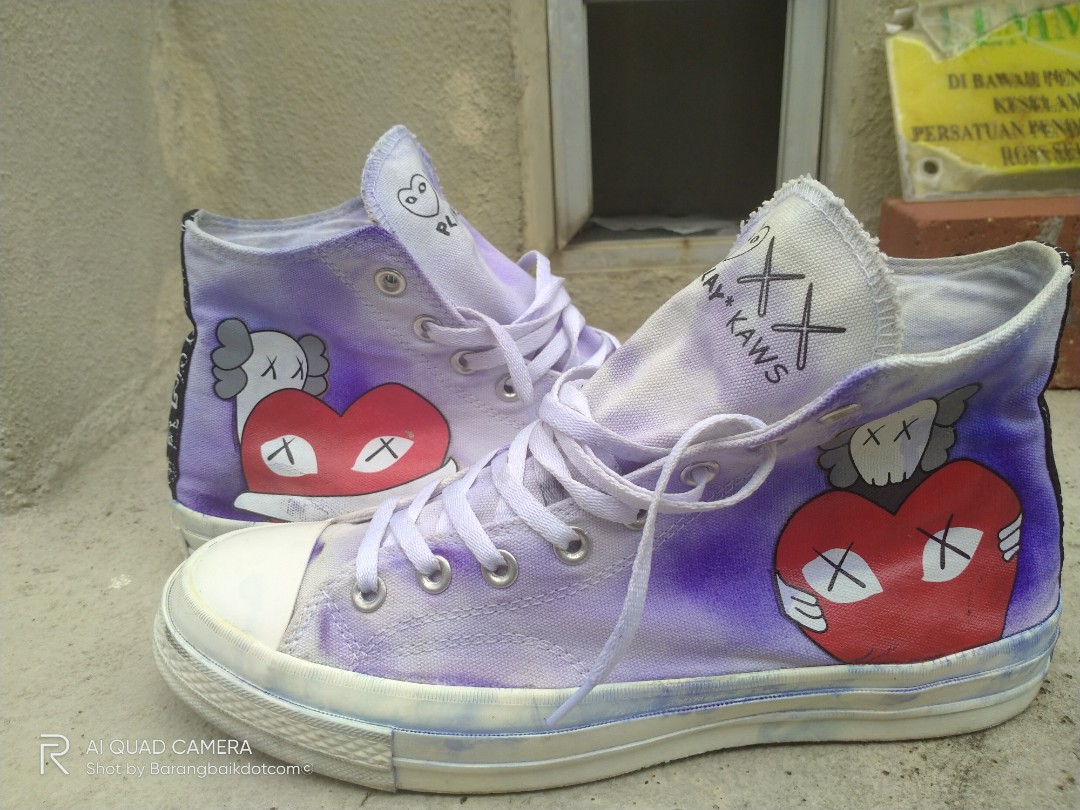 Converse x online kaws
