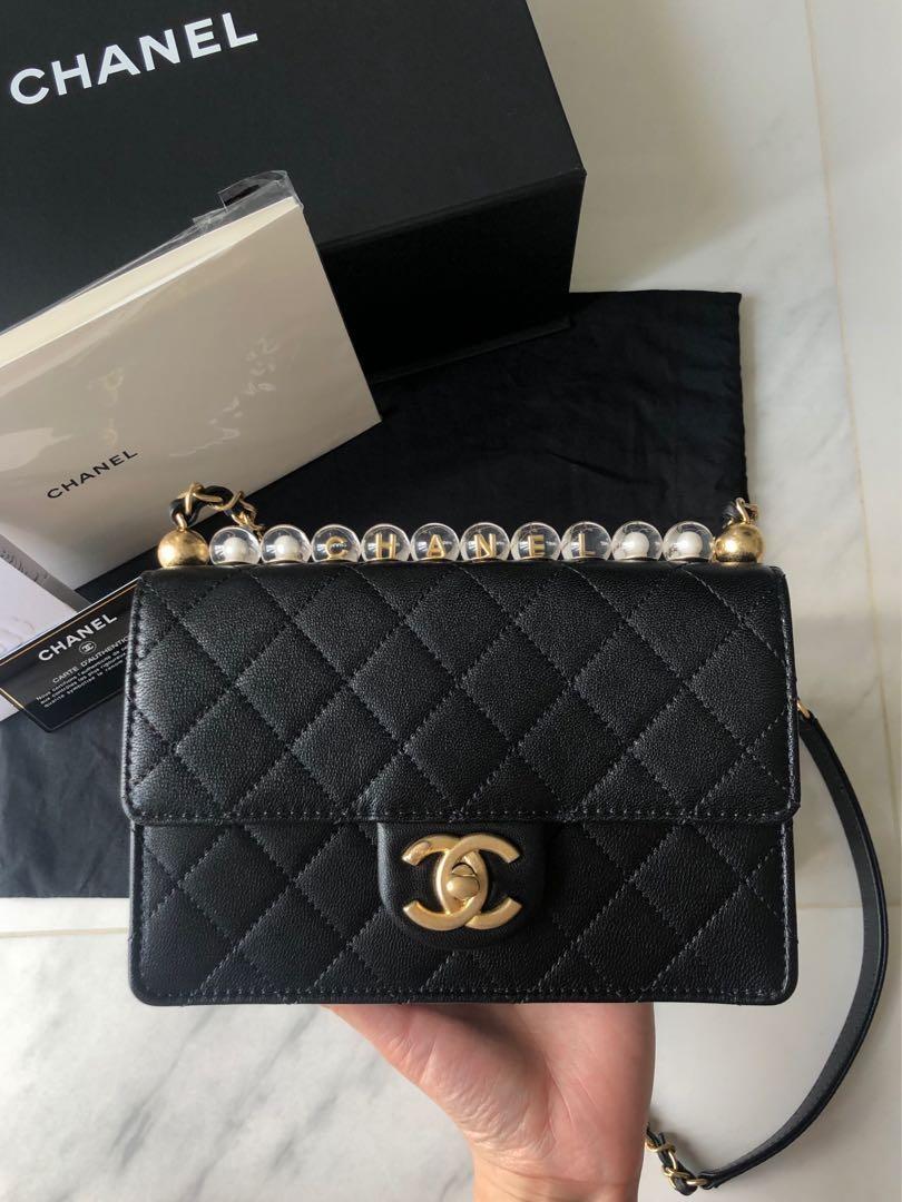 Chanel Acrylic Box Clutch  Black Shoulder Bags Handbags  CHA139606  The  RealReal
