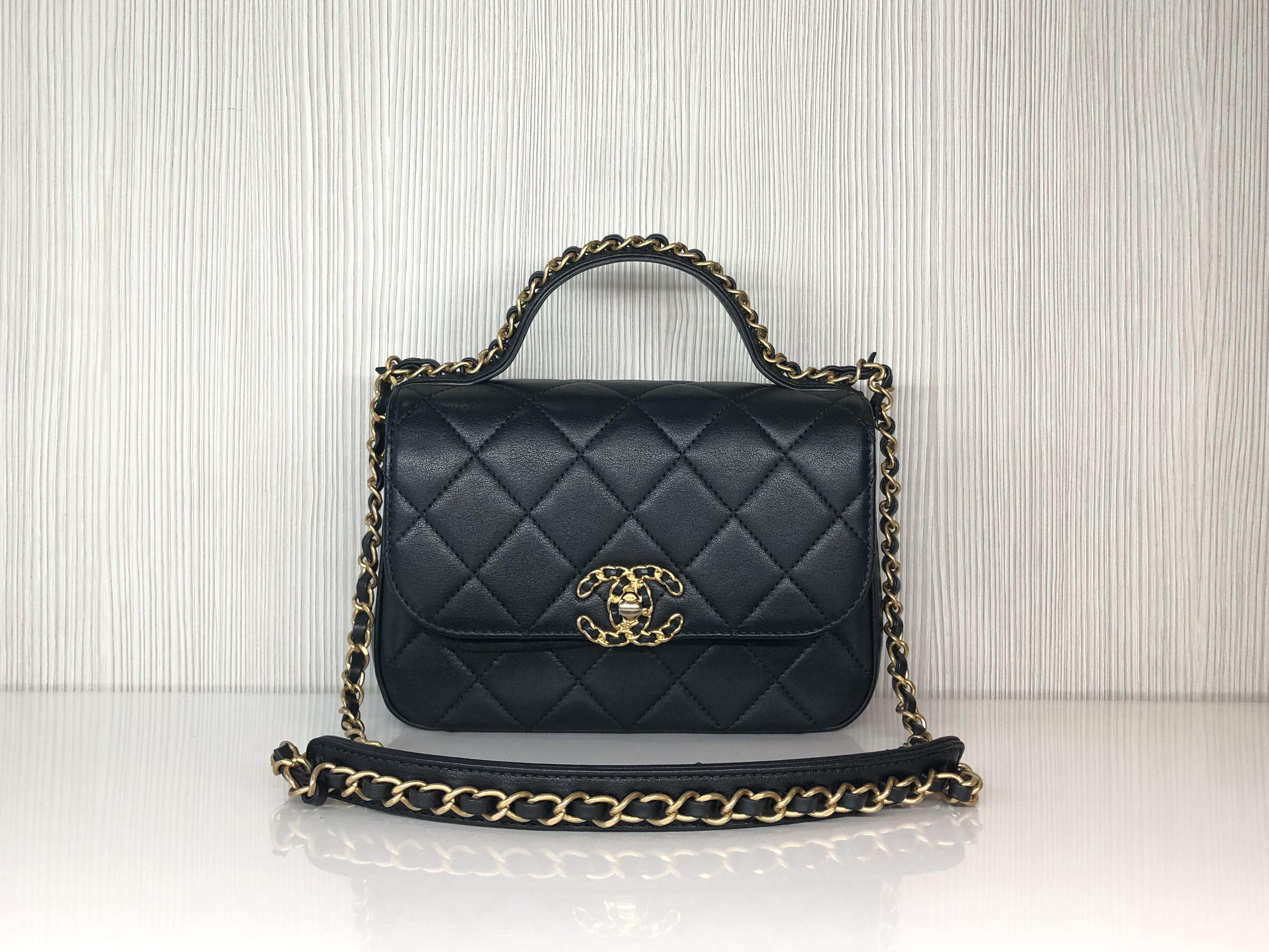 Chanel Chain Infinity Handle Bag Luxury Bags Wallets on Carousell