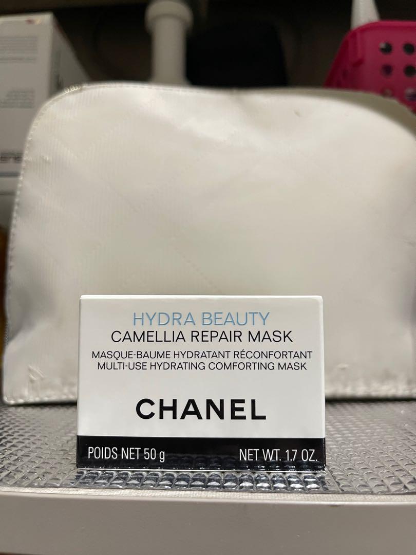 CHANEL  Bags  Authentic Chanel Camelia Eye Mask Pouch Pillow Set Travel  Case Nylon Pink  Poshmark
