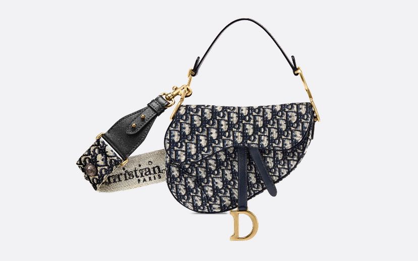 Christian Dior Saddle Bag, Luxury, Bags & Wallets on Carousell