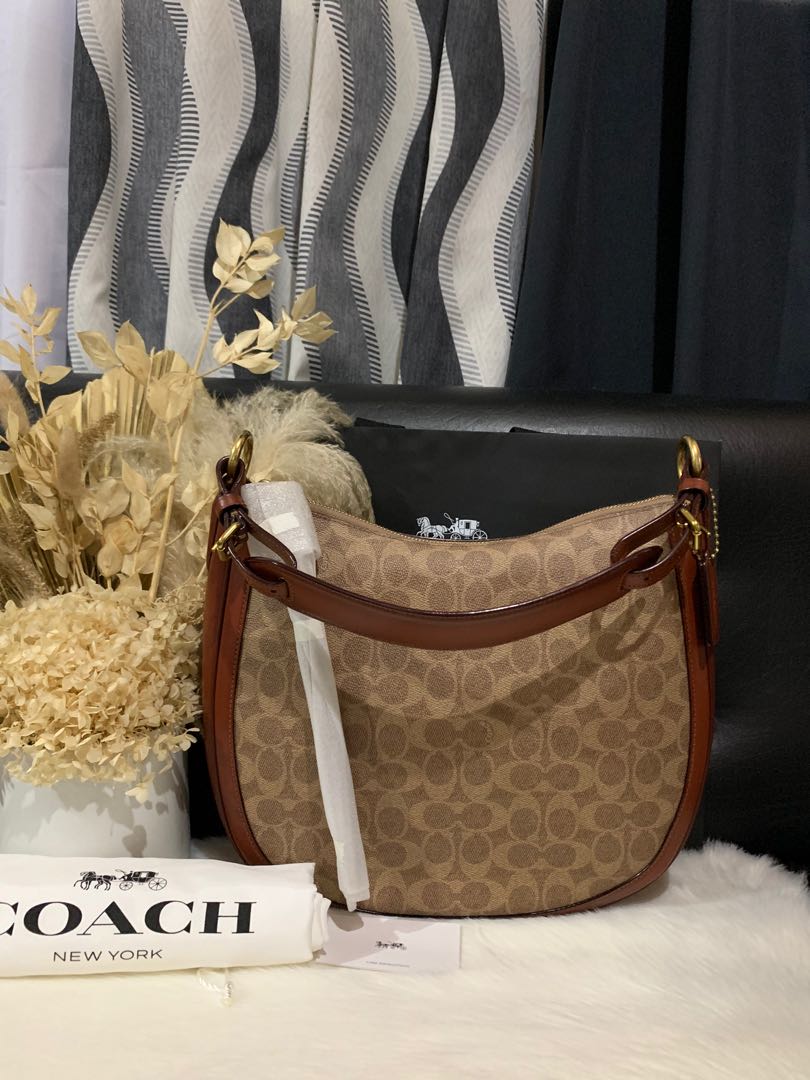 coach sutton hobo saddle