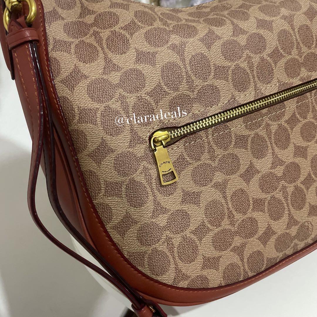 Coach sutton best sale hobo saddle