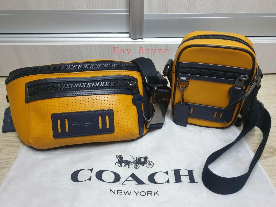 COACH TERRAIN WAIST AND CROSSBODY IN COLORBLOCK SELL AS COMBO
