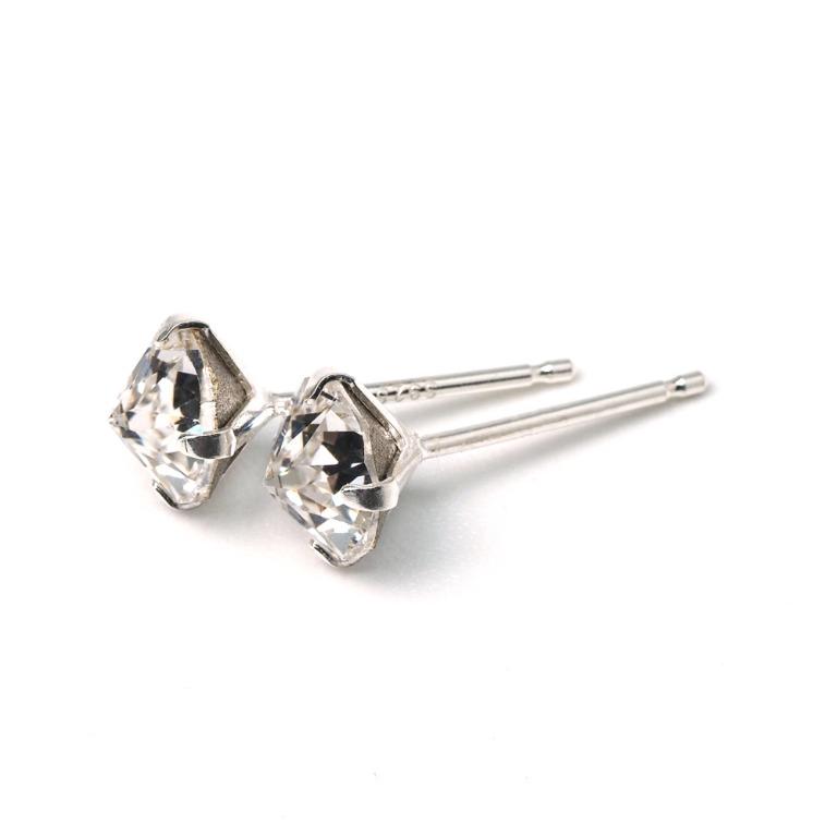 Mens earrings silver deals