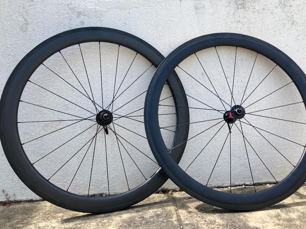 Custom Carbon Wheelset road bike