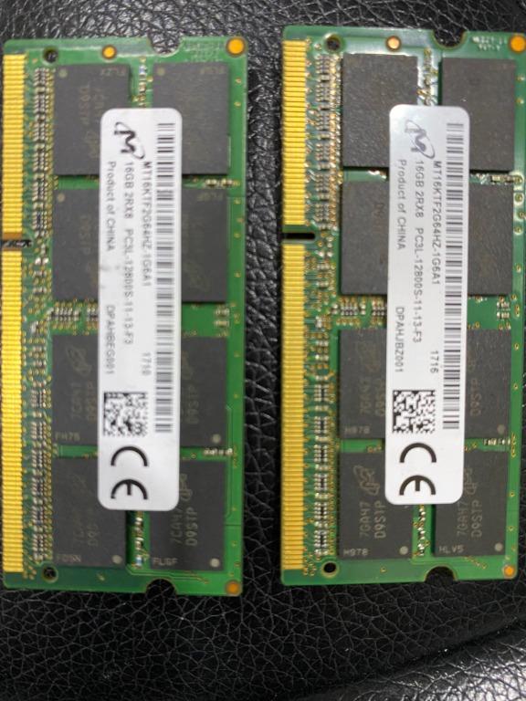 Ram ddr3l 16gb hot sale