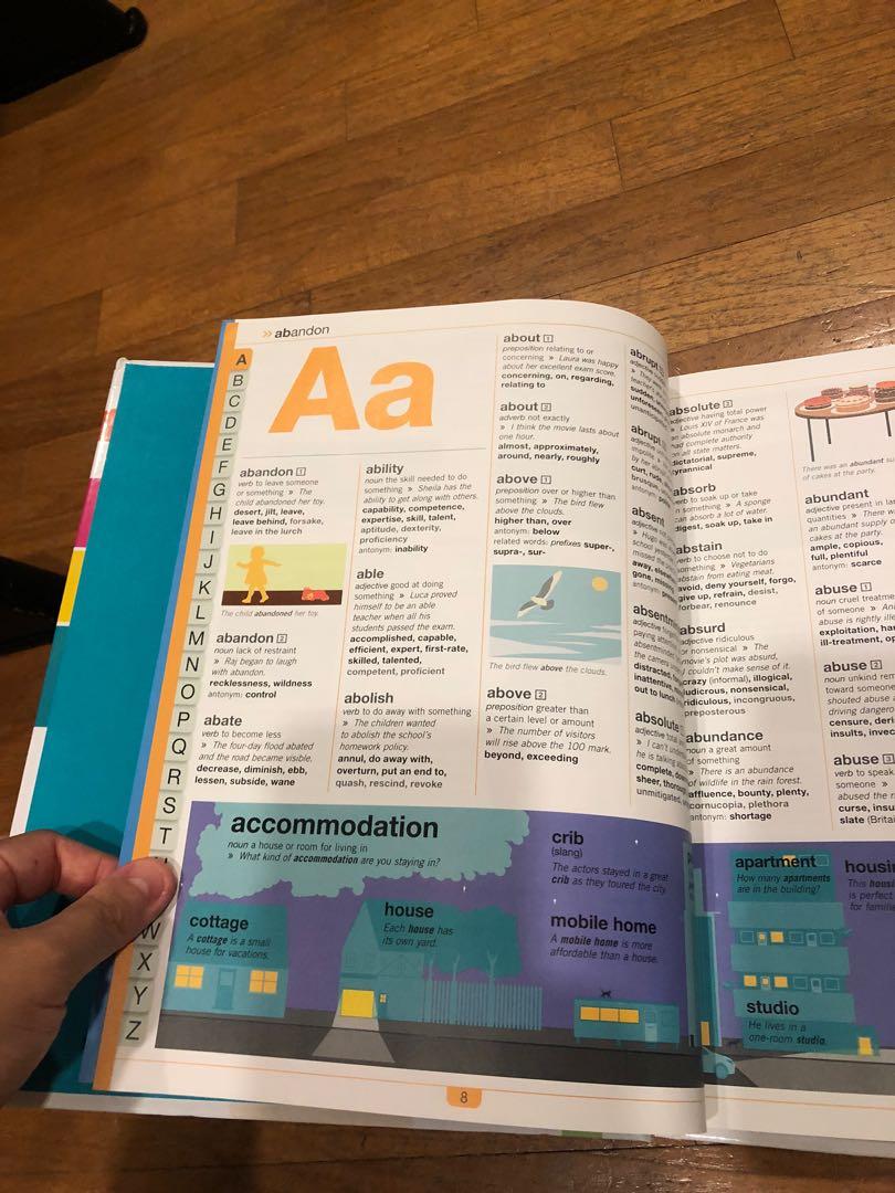 DK Children Kids Illustrated Thesaurus reference book dictionary