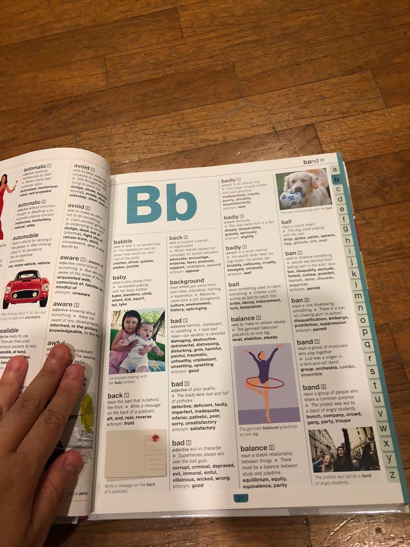 DK Children Kids Illustrated Thesaurus reference book dictionary