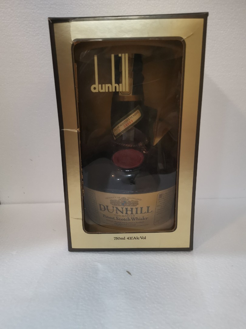 Old Master Dunhill Finest Scotch Whisky Review Of Alfred Dunhill