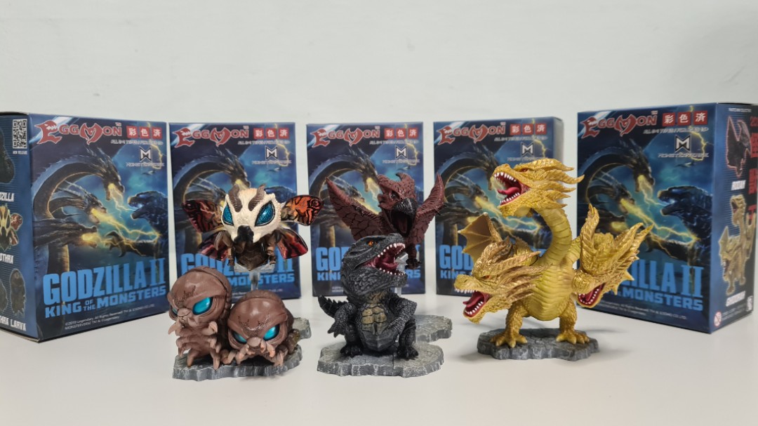 Eggmon godzilla clearance figures