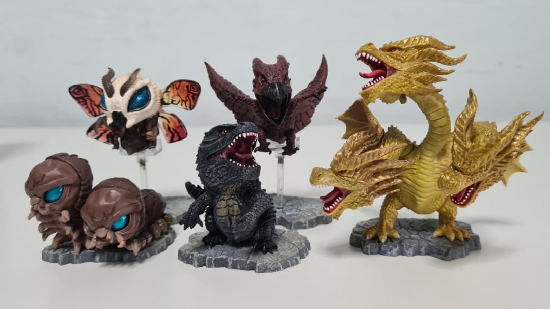 Eggmon Godzilla 2 King of the Monsters Blindbox Collectibles Full Set of 5
