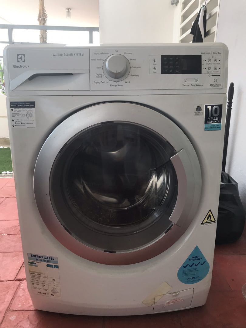 Electrolux washing 2025 and dryer machine