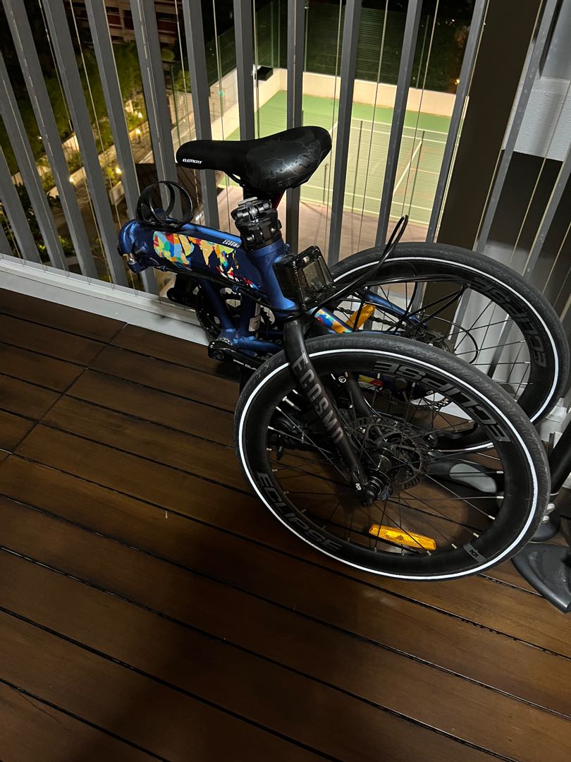 Element E cosmo folding bike, Sports Equipment, Bicycles & Parts, Bicycles on Carousell