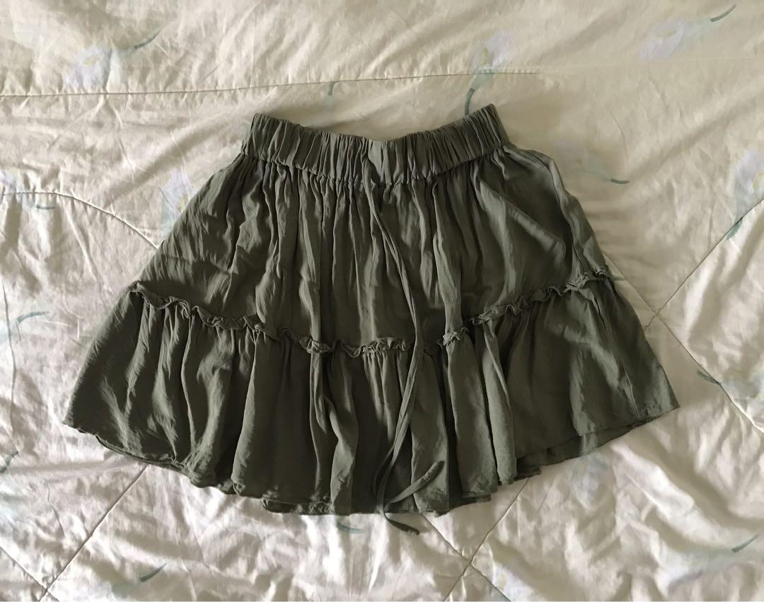 Fairy Grunge Fairycore Green Long Skirt – Aesthetics Boutique