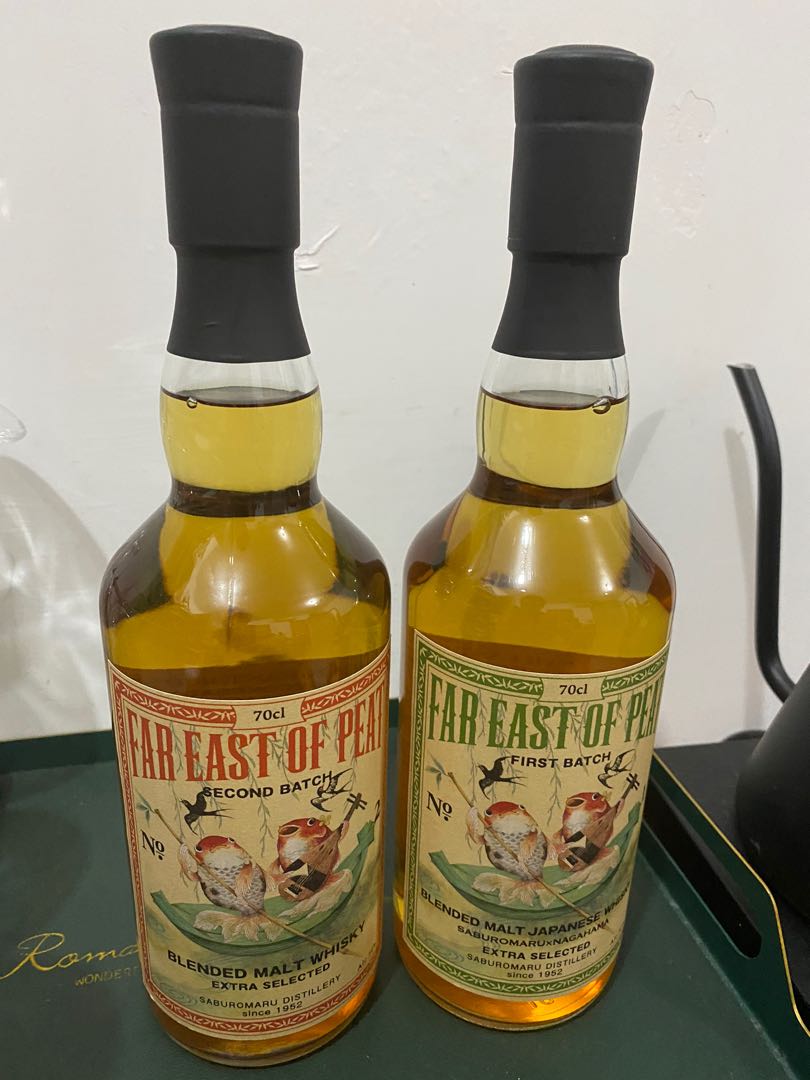 Far East of peat whisky 一對(三郎丸X長濱), 嘢食& 嘢飲, 酒精飲料
