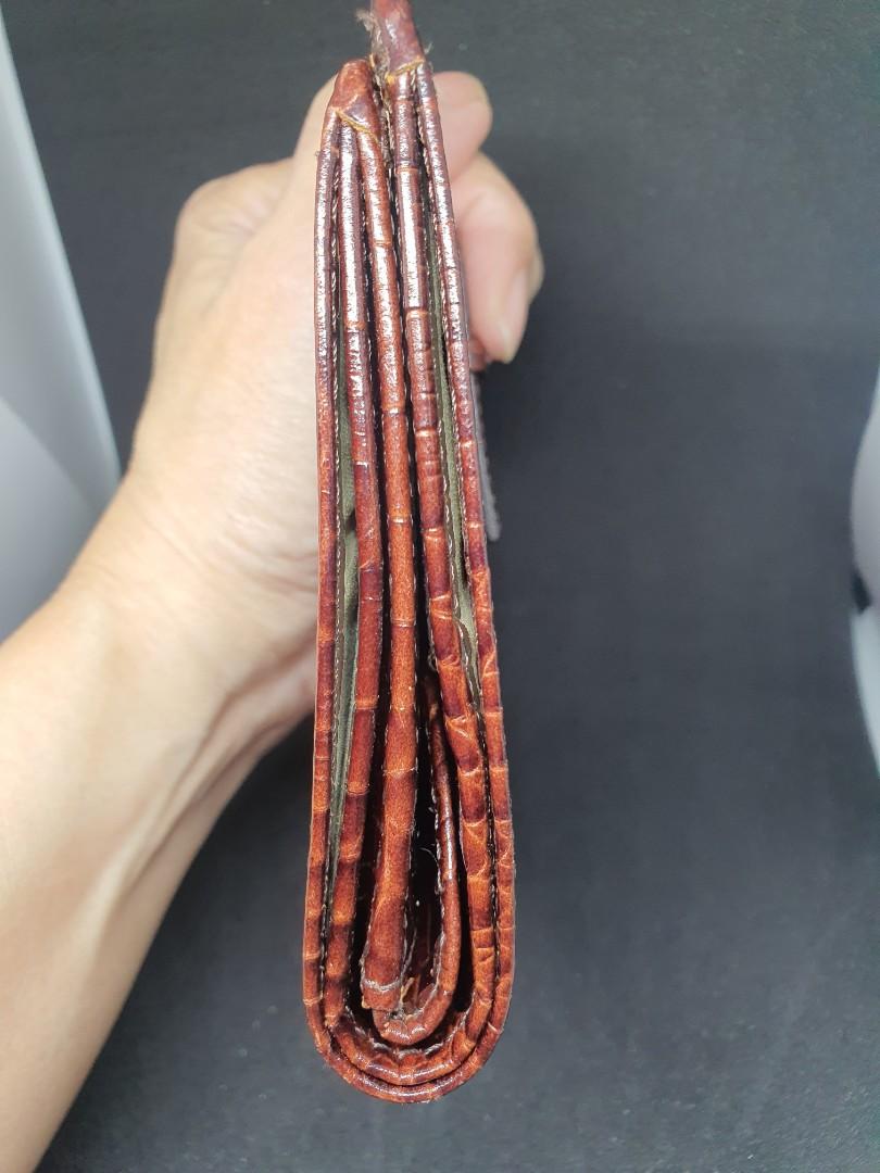 Fino Leather Wallet (Category: Wallets & Card holders) located in Makati City. Submitted by picknclick (Listing ID 1022459900, Image 3). Description: Used only a few times. No flaws. Like brand new... Payment via GCash or Paymaya only. Shipping fee to he shouldered by buyer....
