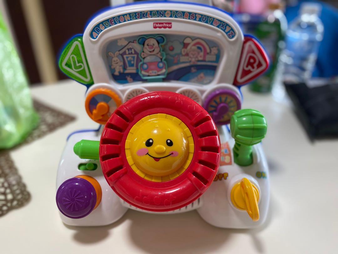 Fisher price laugh & learn rumble & learn driver on sale
