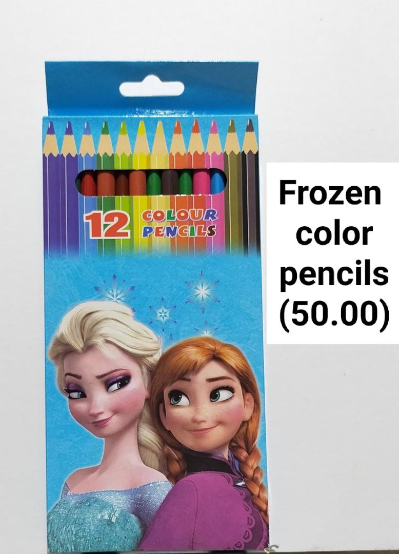 Frozen Color Pencils, Hobbies & Toys, Stationary & Craft ...