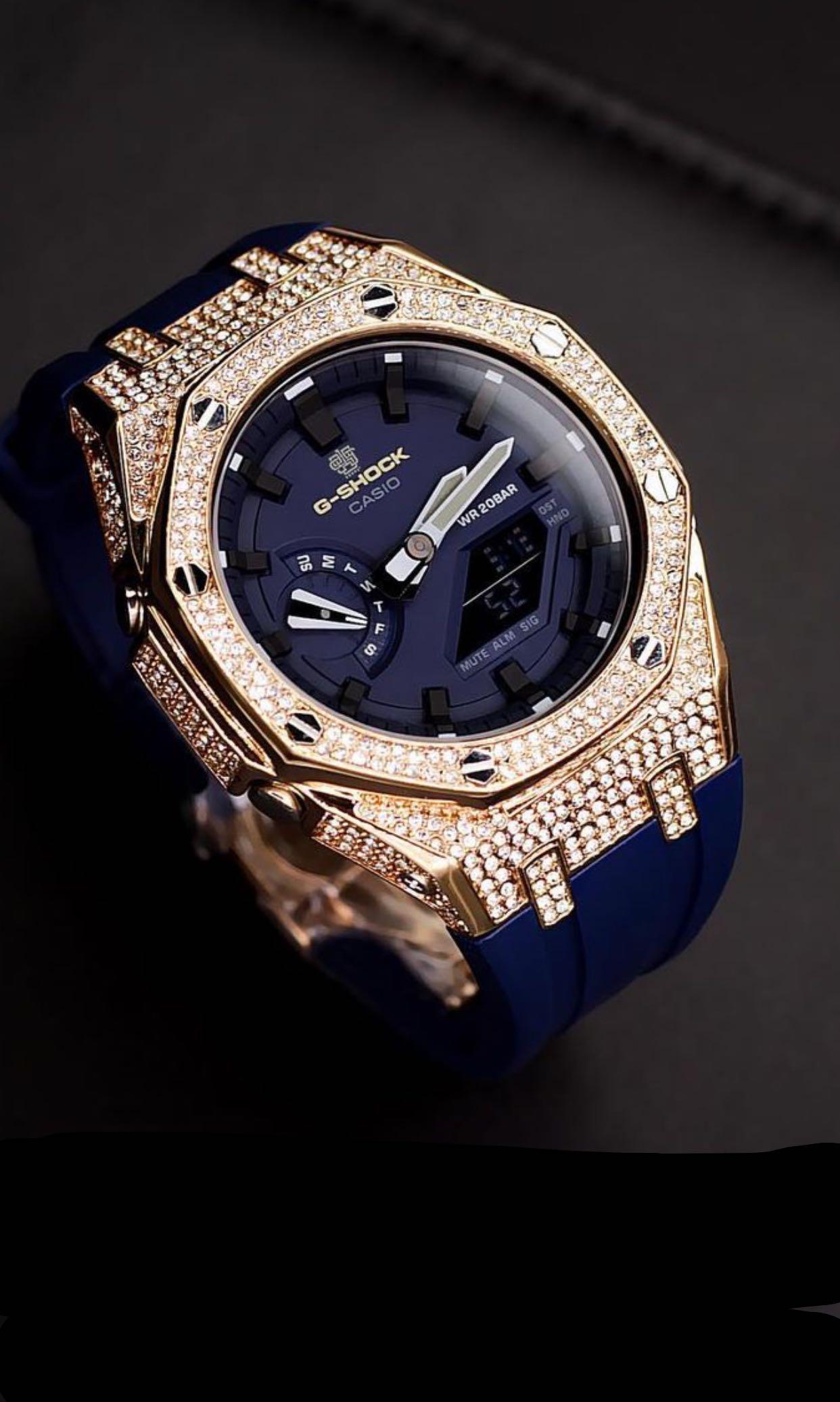 G Shock Casio full bling v5 diamond case bundle Luxury Watches
