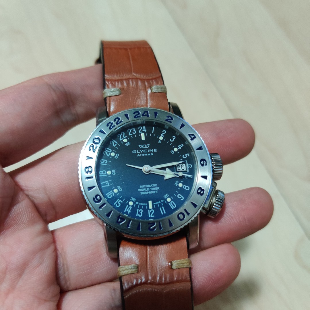 Glycine airman top 18 automatic watch