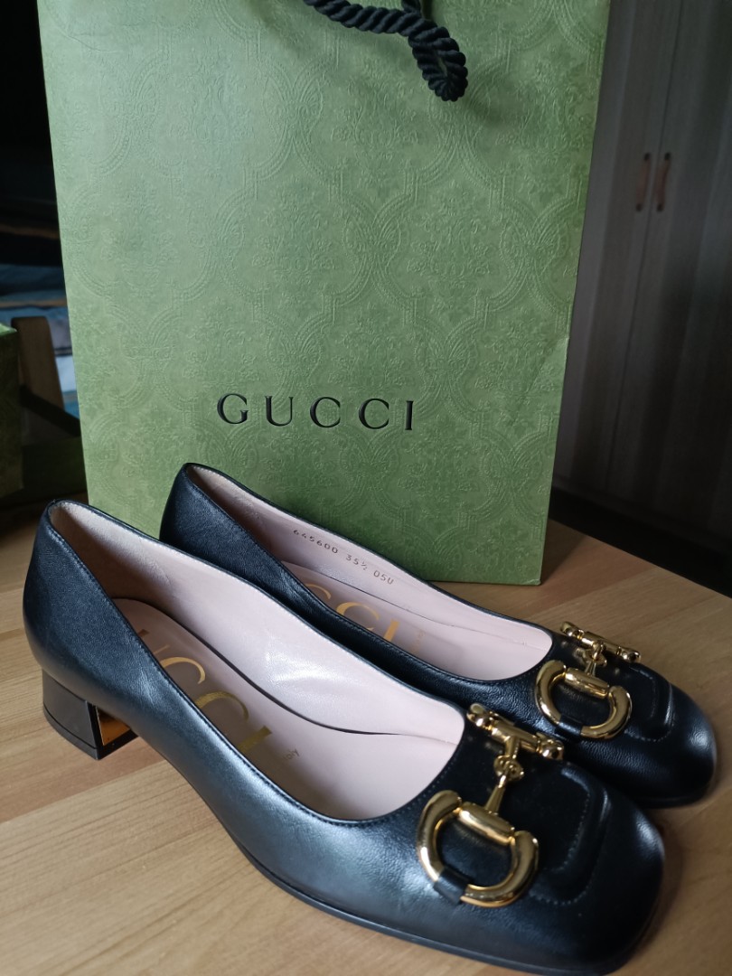 gucci horsebit ballerina