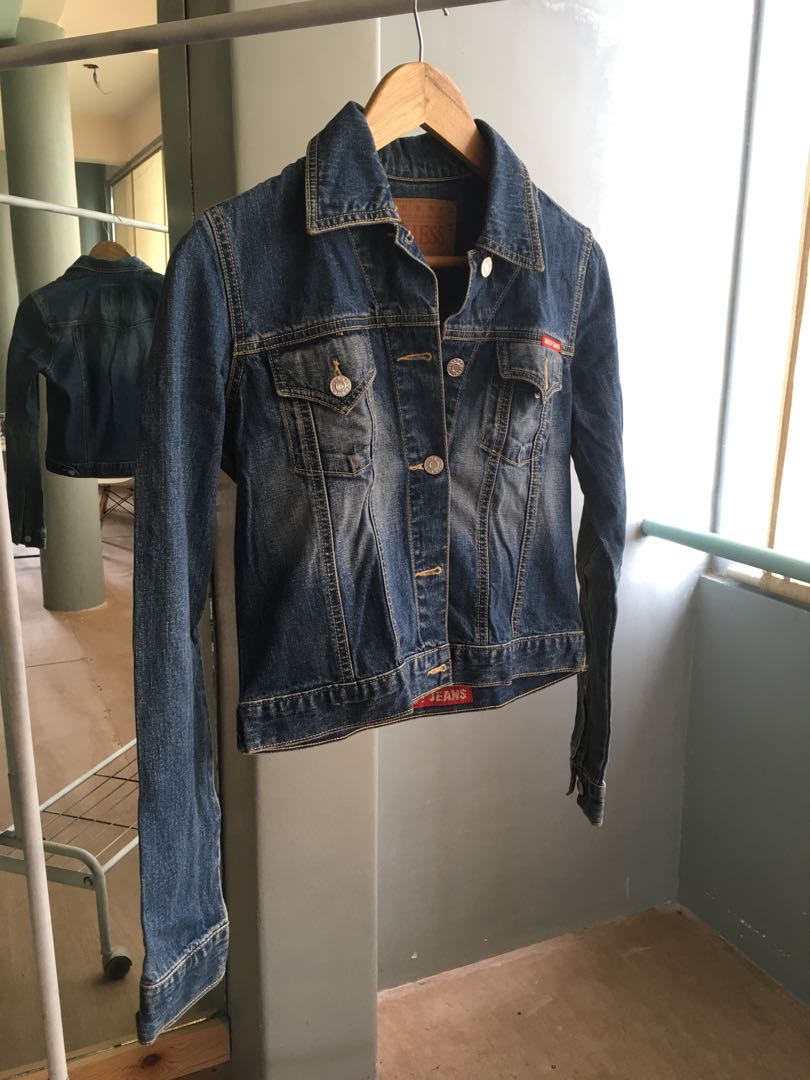 Guess jean jacket, Women's Fashion, Coats, Jackets and Outerwear on ...