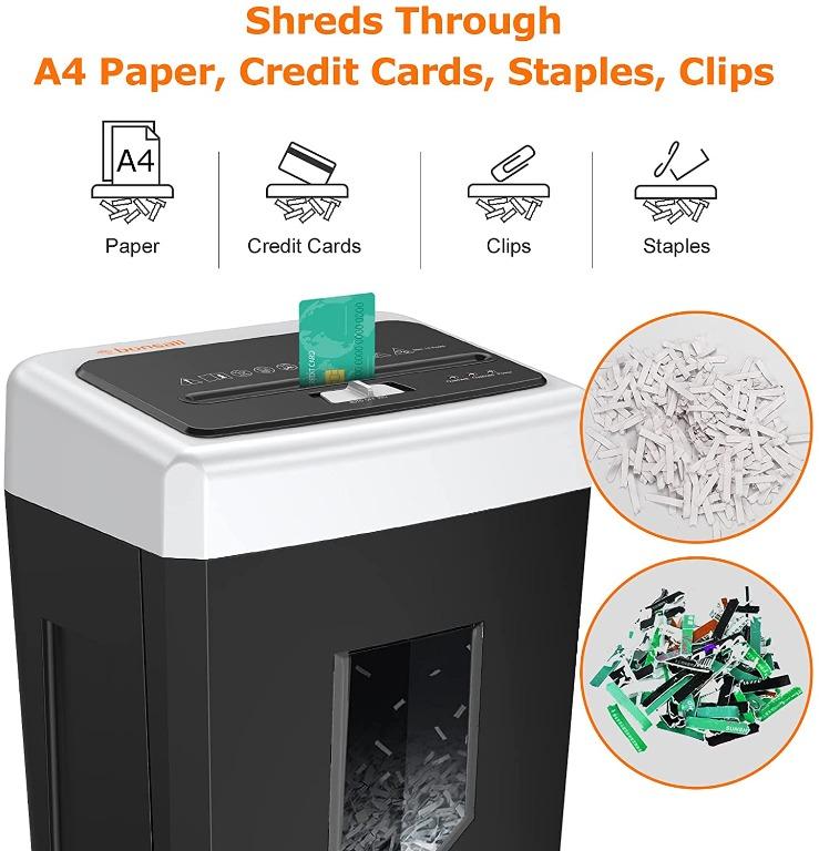 Heavy Duty Paper Shredder,30Minute Continuous Running Time Shredders