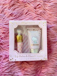 Hello Kitty Lip Balm & Hand Cream Set