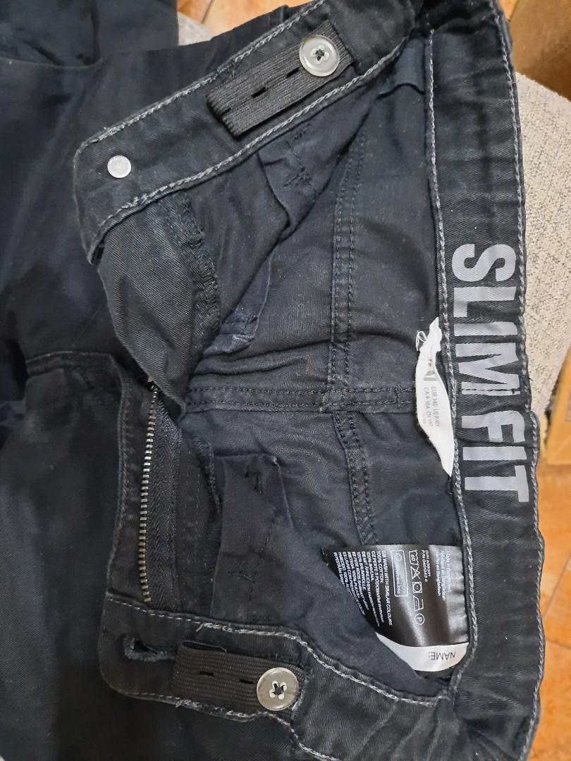 H&M boys slim fit pants (Category: Babies & Kids Fashion) located in Cavite. Submitted by ellefinds (Listing ID 1120325468, Image 2). Description: slim fit pants adjustable size in tag: 9 to 10 yo.