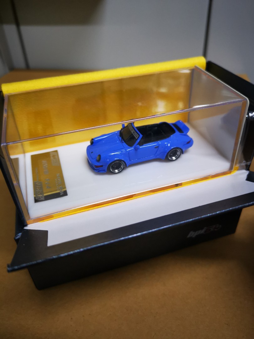 Hpi64 1/64 Porsche 964 RWB Convertible Blue Targa ( 限量Limited