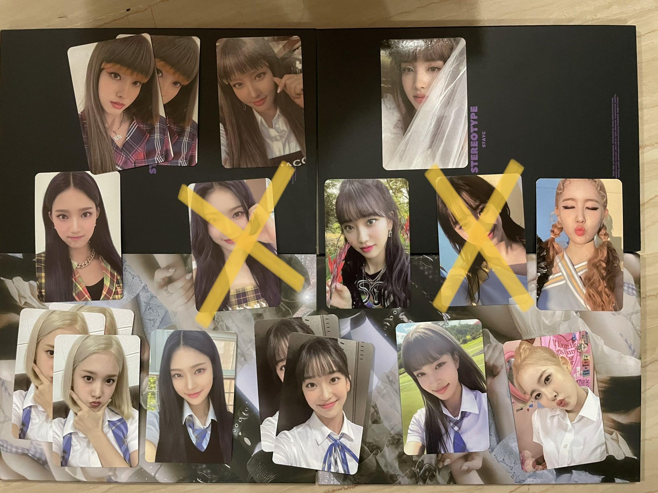J Stayc Stereotype Photocard StayC 'STEREOTYPE' Official