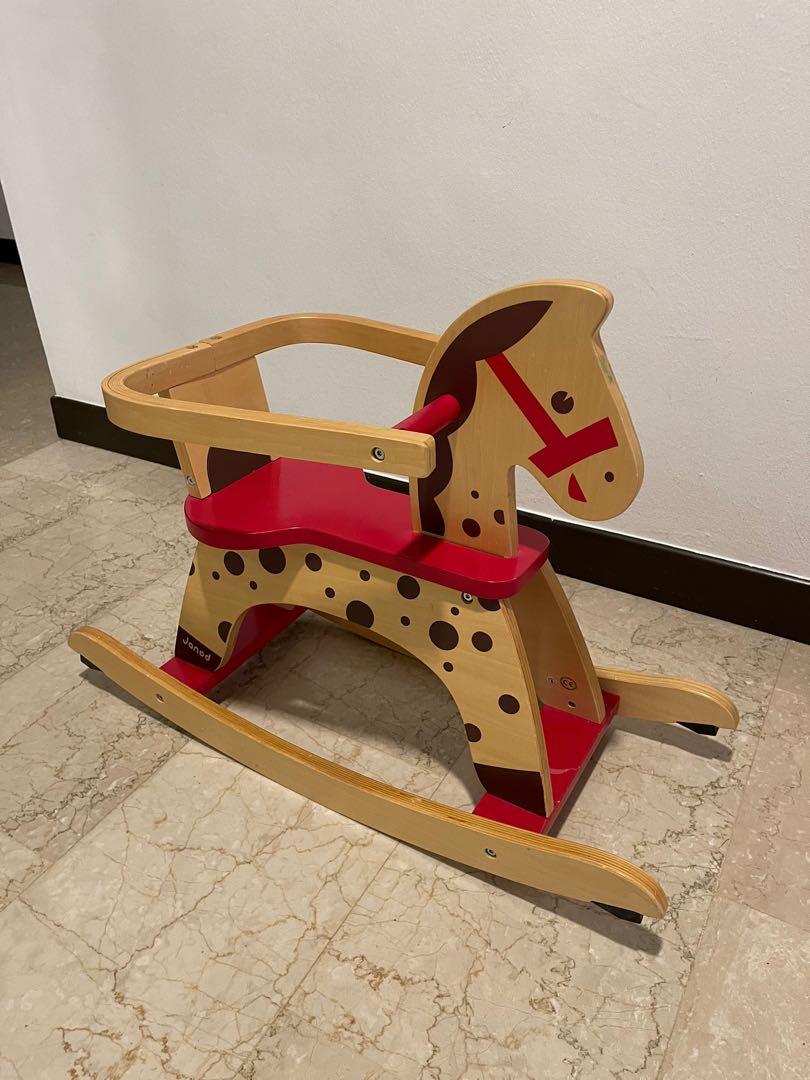 Janod Caramel Rocking Horse Babies Kids Infant Playtime on Carousell