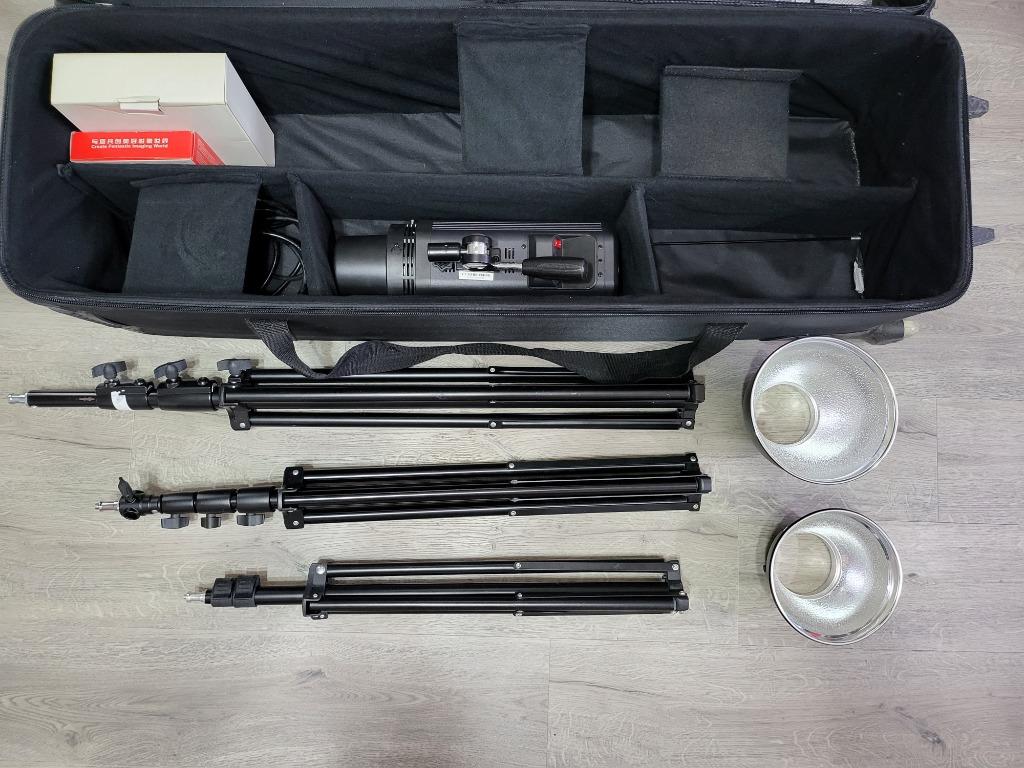 Jinbei ECD500 Pro & Accessories, Photography, Photography Accessories