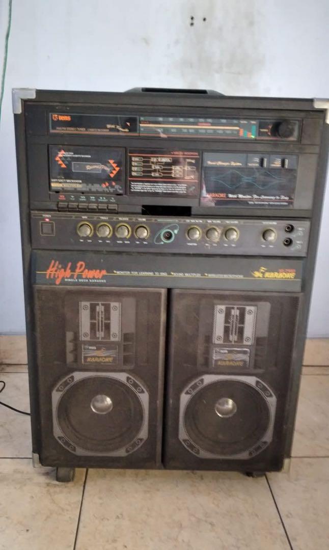 Karaoke Box Speaker merk TENS KE7900, Elektronik, Audio di Carousell