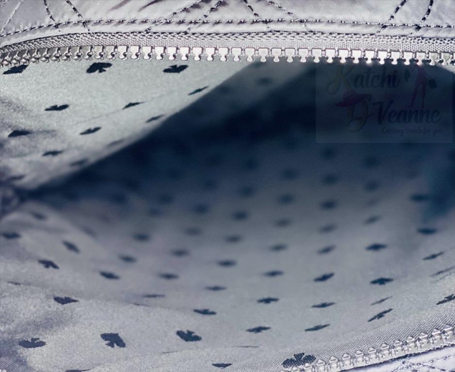 Karissa Nylon Quilted Large Backpack, Women's Fashion, Bags & Wallets