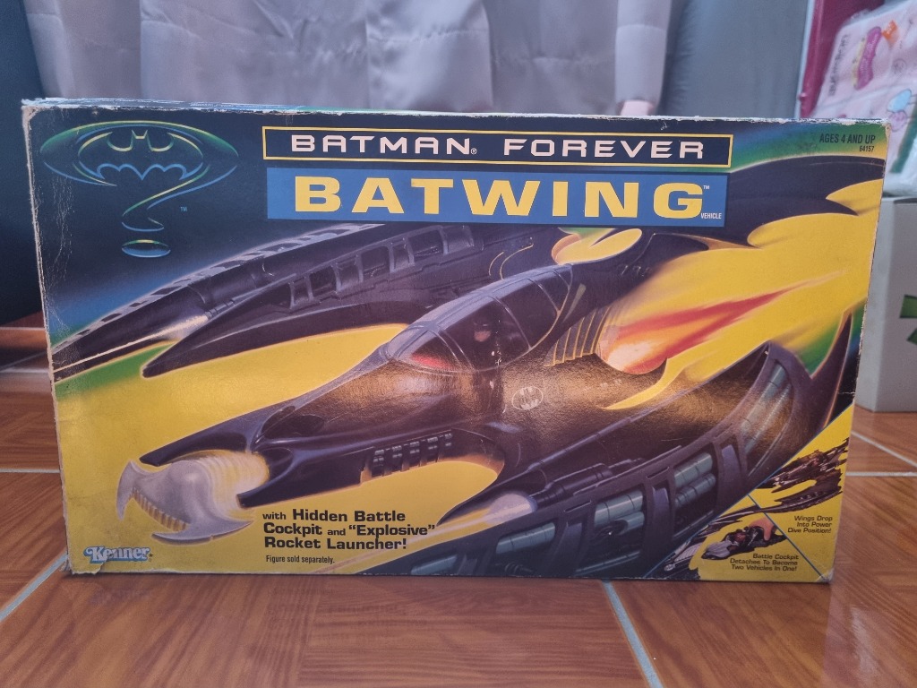 Kenner Batman Forever Batwing BIB, Hobbies & Toys, Collectibles &  Memorabilia, Fan Merchandise on Carousell