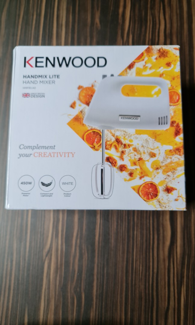 Kenwood Handmix Lite Hand Mixer HMP30.A0WH, TV & Home Appliances