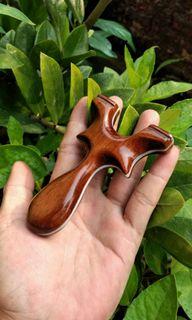 Ketapel kayu jati leminasi