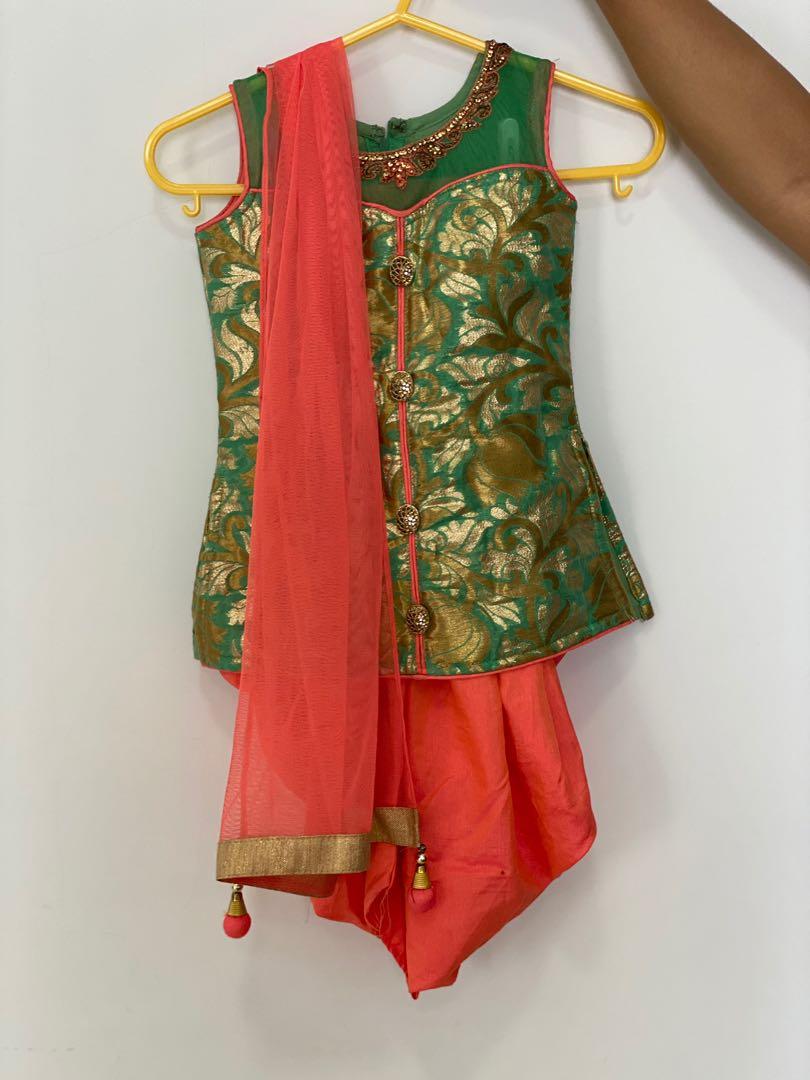 suit with dhoti pants